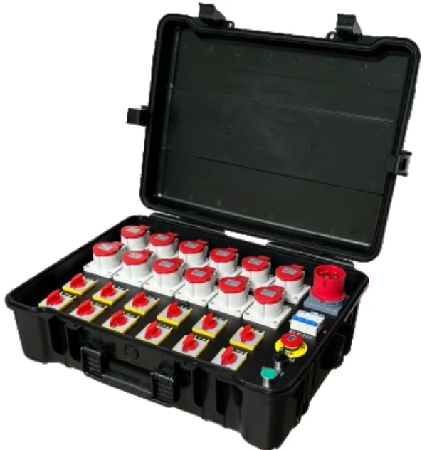 Coreat KLT-12P stage hoist controller for OEM procurement and multi-hoist entertainment rigging